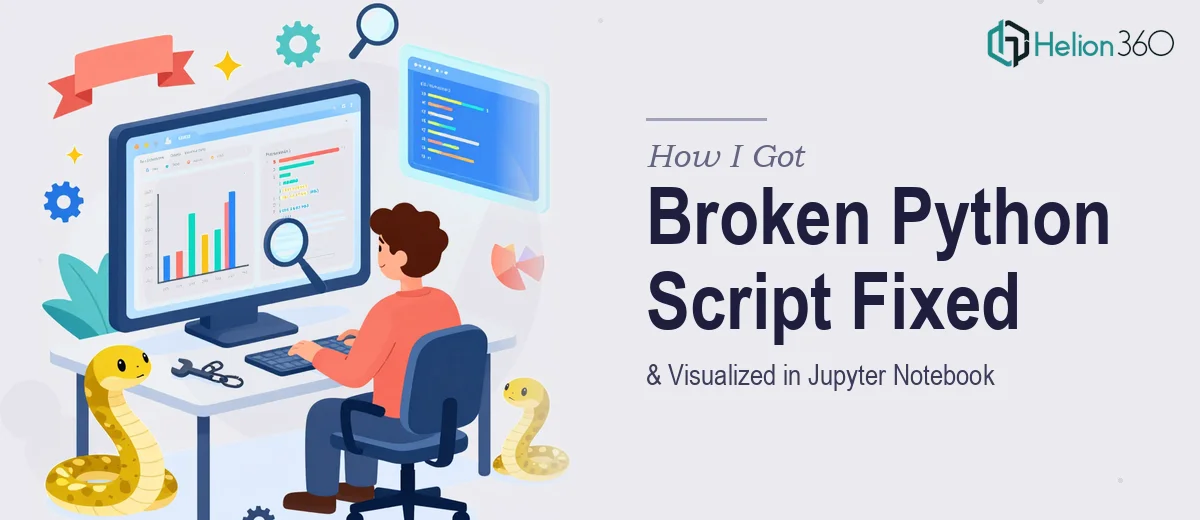 How I Got a Broken Python Data Analysis Script Fixed and Visualized in Jupyter Notebook