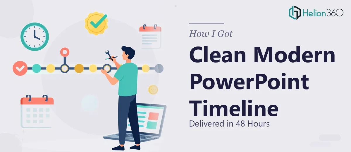 How I Got a Clean, Modern PowerPoint Timeline Delivered in 48 Hours