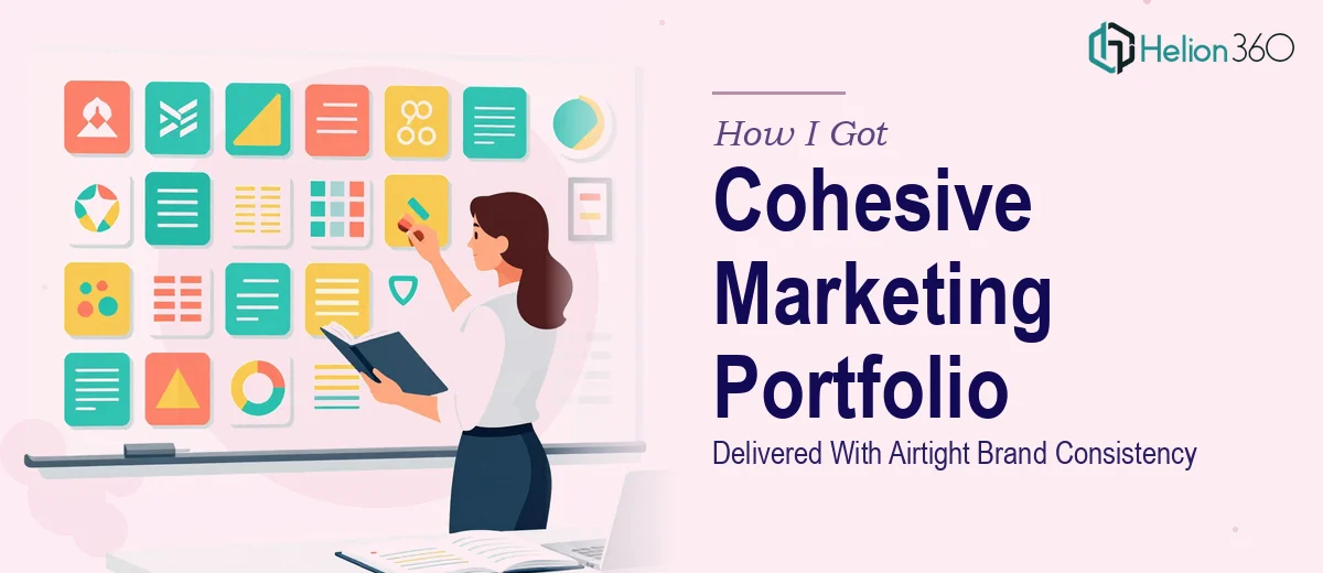 How I Got a Cohesive Marketing Portfolio Presentation Delivered With Airtight Brand Consistency
