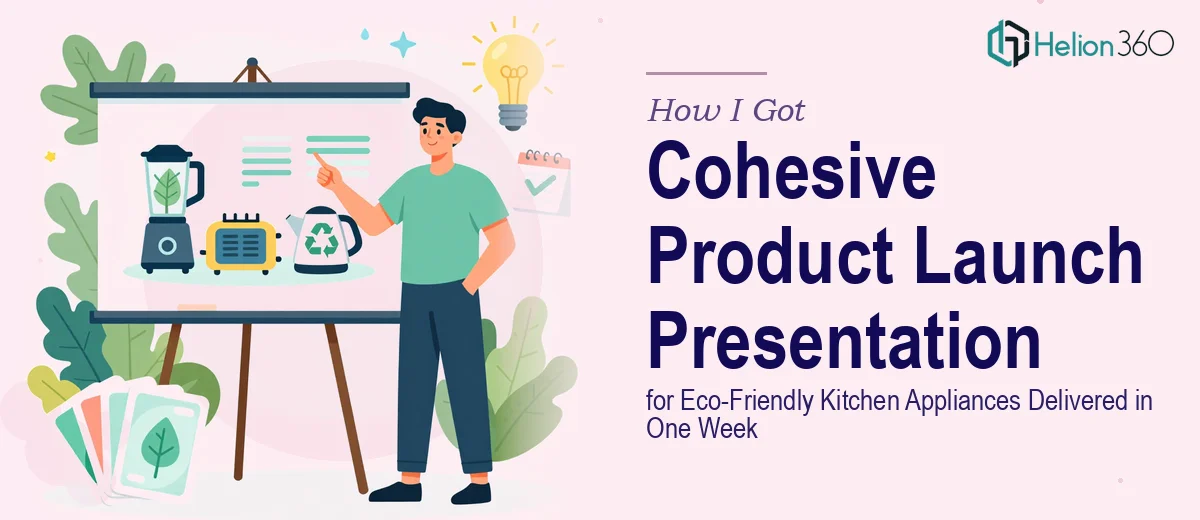 How I Got a Cohesive Product Launch Presentation for Eco-Friendly Kitchen Appliances Delivered in One Week