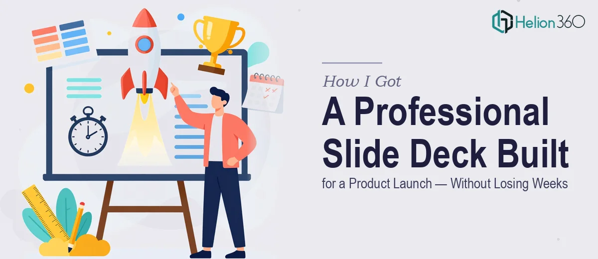 How I Got a Cohesive, Professional Slide Deck Built for a Product Launch — Without Losing Weeks to It