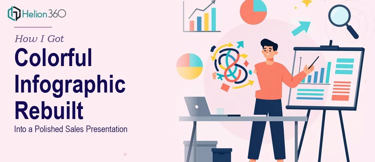 How I Got a Colorful Infographic Rebuilt Into a Polished Sales Presentation
