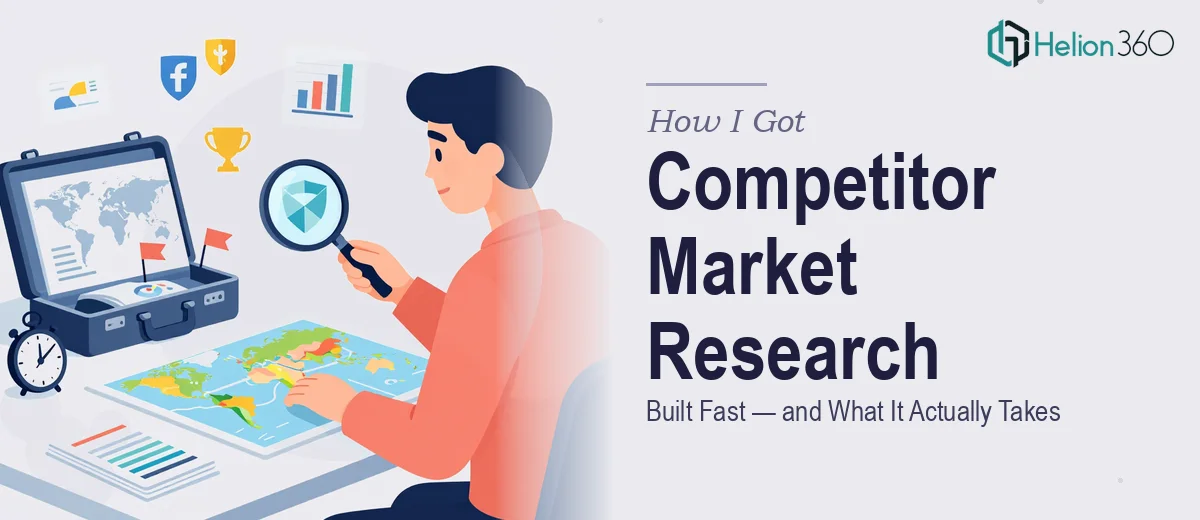 How I Got a Competitor Market Research Presentation Built Fast — and What the Work Actually Takes