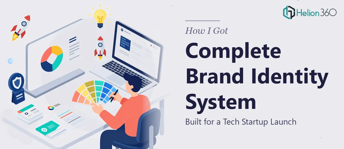 How I Got a Complete Brand Identity System Built for a Tech Startup Launch