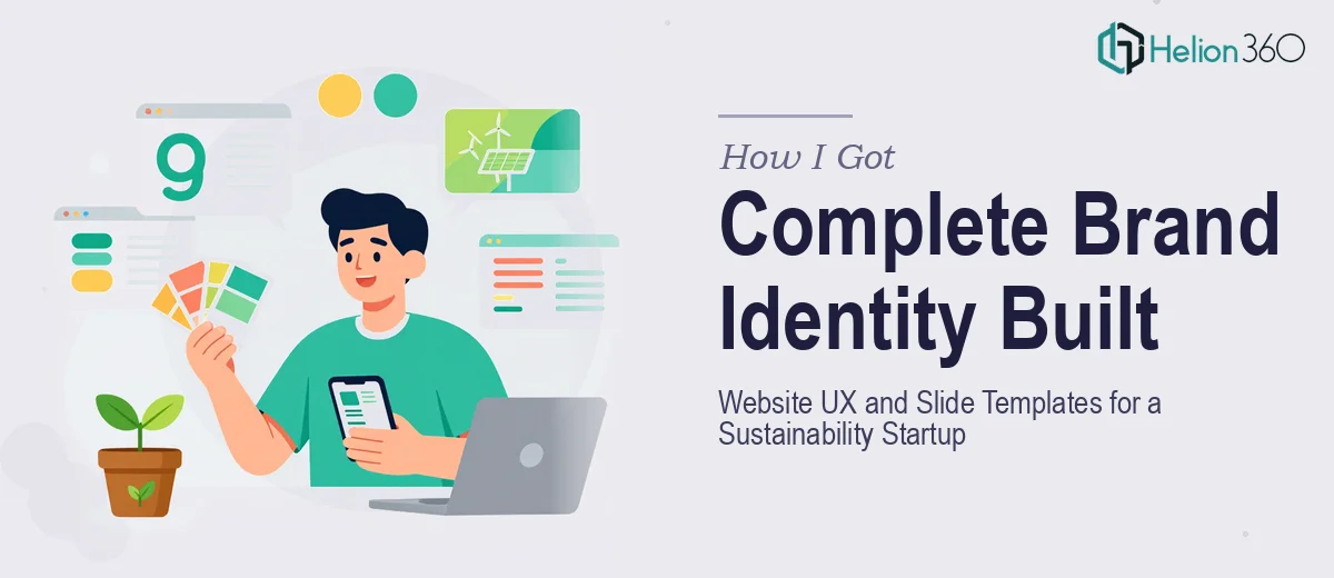How I Got a Complete Brand Identity, Website UX, and Slide Templates Built for a Sustainability Startup