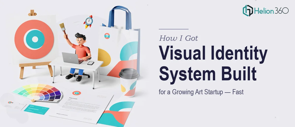 How I Got a Complete Visual Identity System Built for a Growing Art Startup — Fast