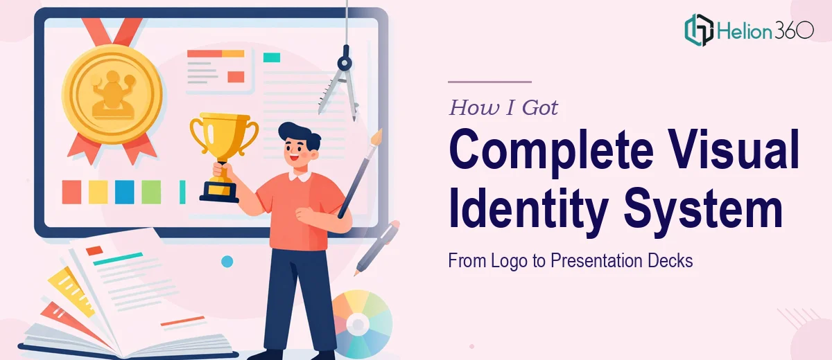 How I Got a Complete Visual Identity System Built — From Logo to Presentation Decks