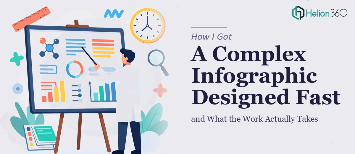 How I Got a Complex Scientific Infographic Designed Fast — and What the Work Actually Takes