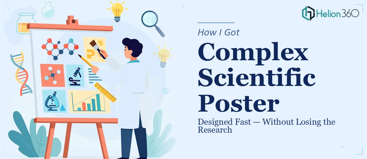 How I Got a Complex Scientific Poster Designed Fast — Without Losing the Research