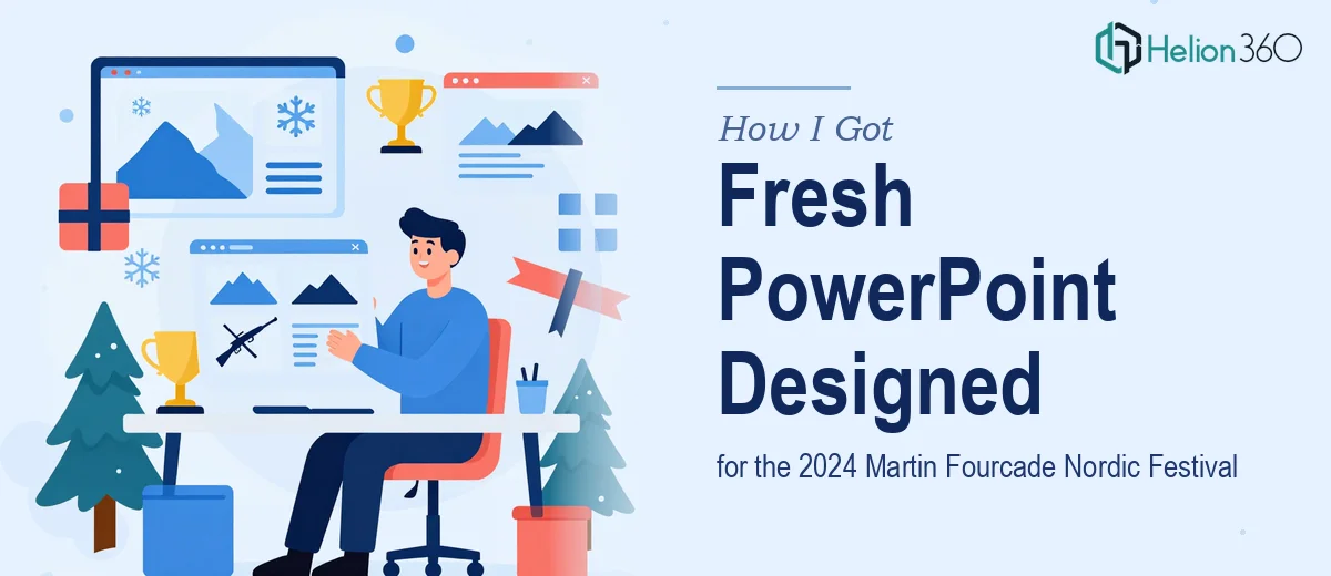 How I Got a Fresh PowerPoint Presentation Designed for the 2024 Martin Fourcade Nordic Festival