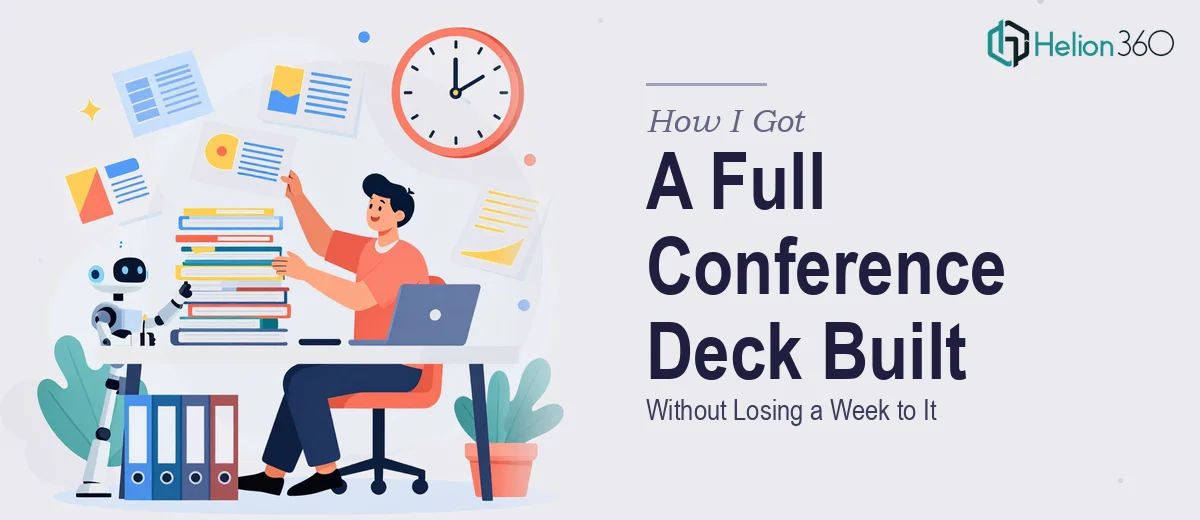 How I Got a Full Conference Slide Deck and Curriculum Built Without Losing a Week to It
