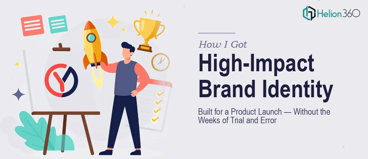 How I Got a High-Impact Brand Identity Built for a Product Launch — Without the Weeks of Trial and Error