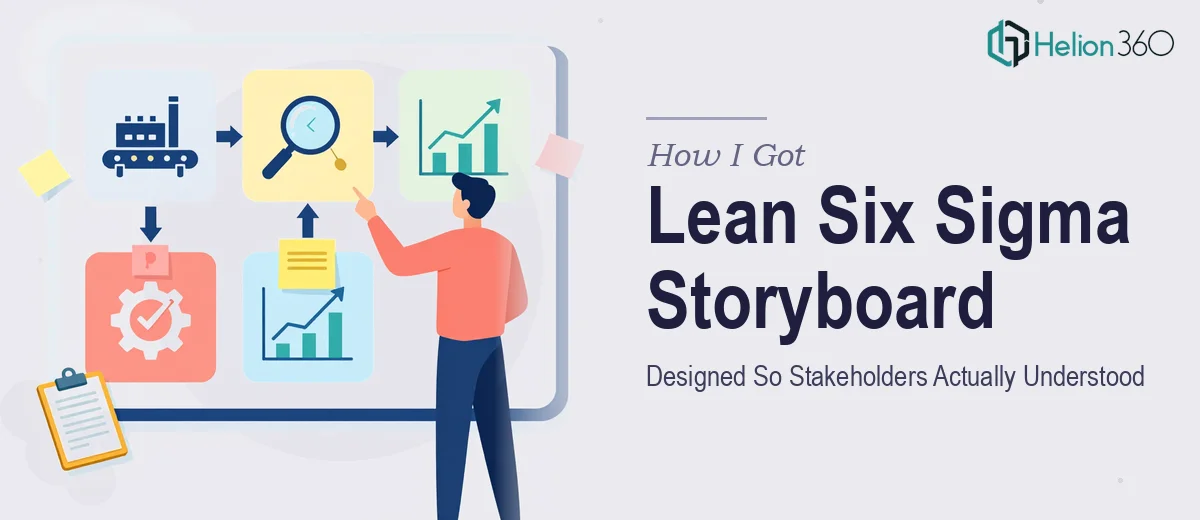 How I Got a Lean Six Sigma Project Storyboard Designed That Stakeholders Actually Understood
