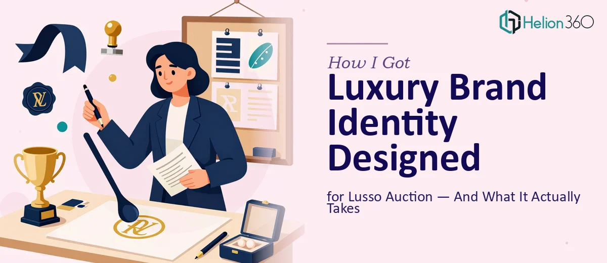 How I Got a Luxury Brand Identity Designed for Lusso Auction — And What It Actually Takes to Do It Right