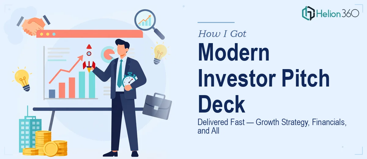 How I Got a Modern Investor Pitch Deck Delivered Fast — Growth Strategy, Financials, and All