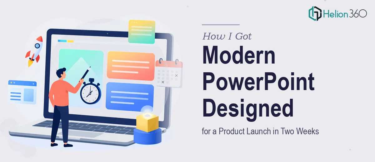 How I Got a Modern PowerPoint Presentation Designed for a Product Launch in Two Weeks