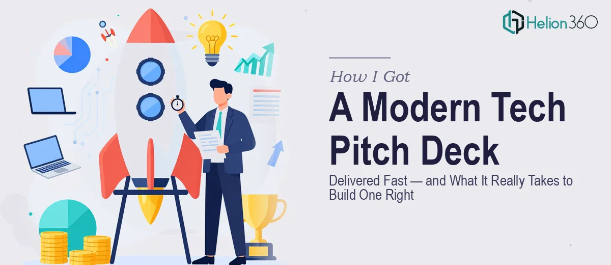 How I Got a Modern Tech Pitch Deck Delivered Fast — and What It Actually Takes to Build One Right
