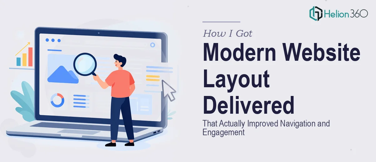 How I Got a Modern Website Layout Delivered That Actually Improved Navigation and Content Engagement