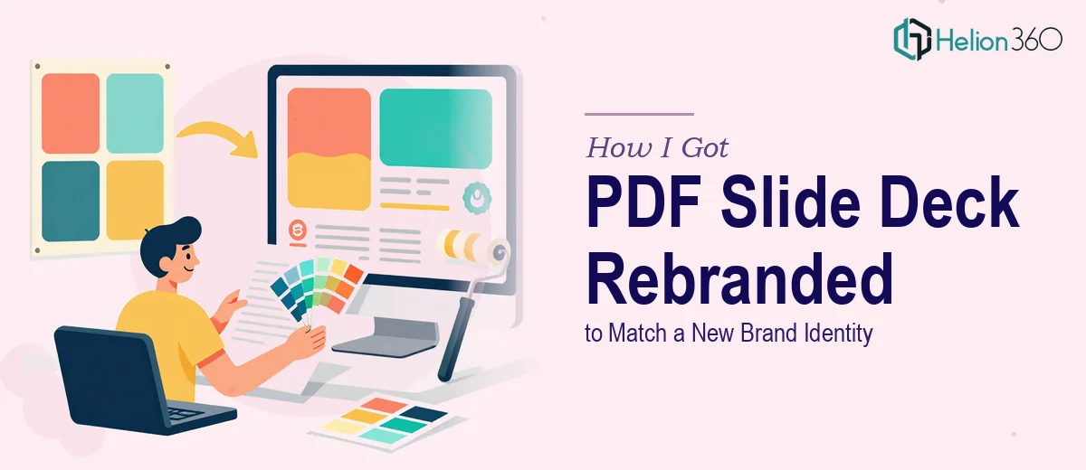 How I Got a PDF Slide Deck Fully Rebranded to Match a New Brand Identity