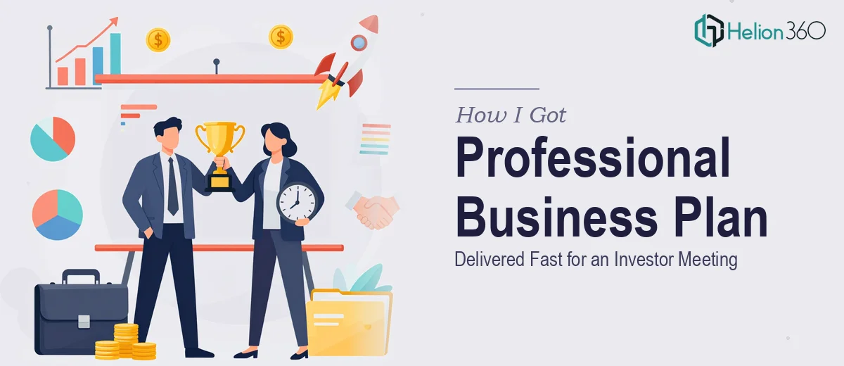 How I Got a Professional Business Plan Presentation Delivered Fast for an Investor Meeting