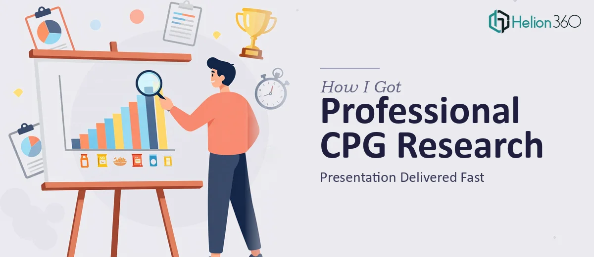 How I Got a Professional CPG Category Research Presentation Delivered Fast