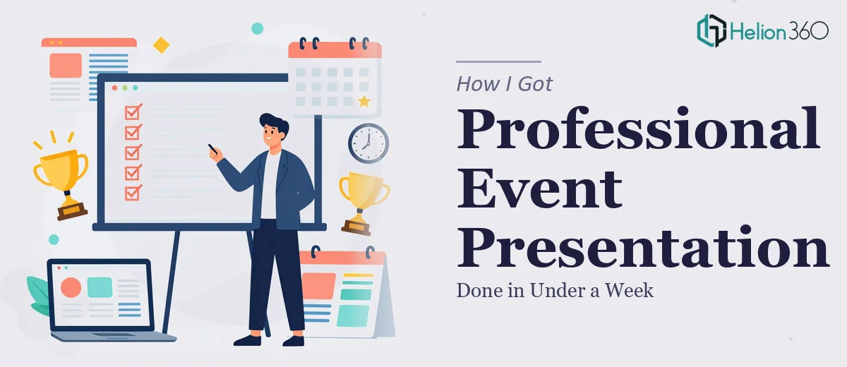 How I Got a Professional Small Business Event Presentation Done in Under a Week