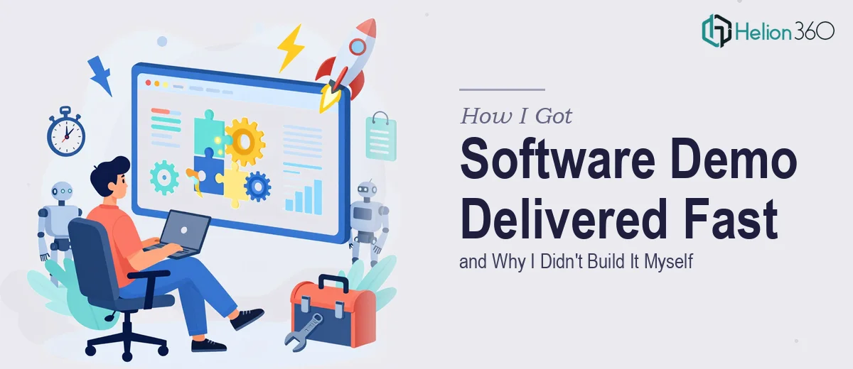 How I Got a Software Demo Presentation Delivered Fast — and Why I Didn't Try to Build It Myself