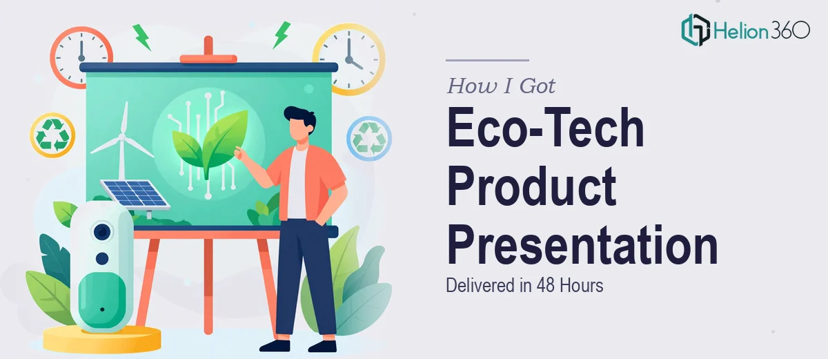How I Got a Visually Compelling Eco-Tech Product Presentation Delivered in 48 Hours