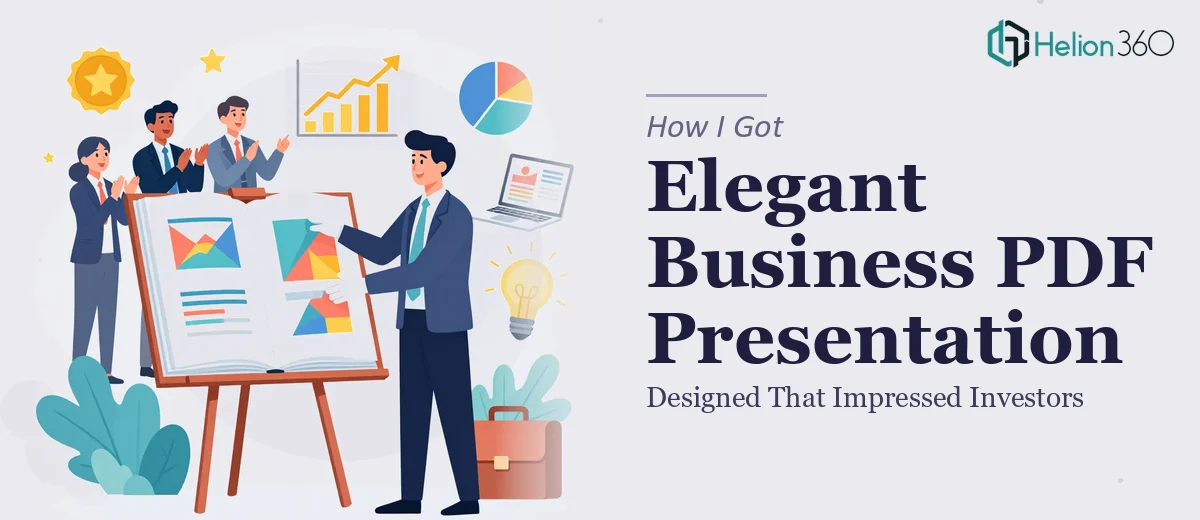 How I Got an Elegant Business PDF Presentation Designed That Impressed Investors