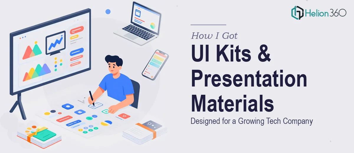 How I Got Comprehensive UI Kits and Presentation Materials Designed for a Growing Tech Company