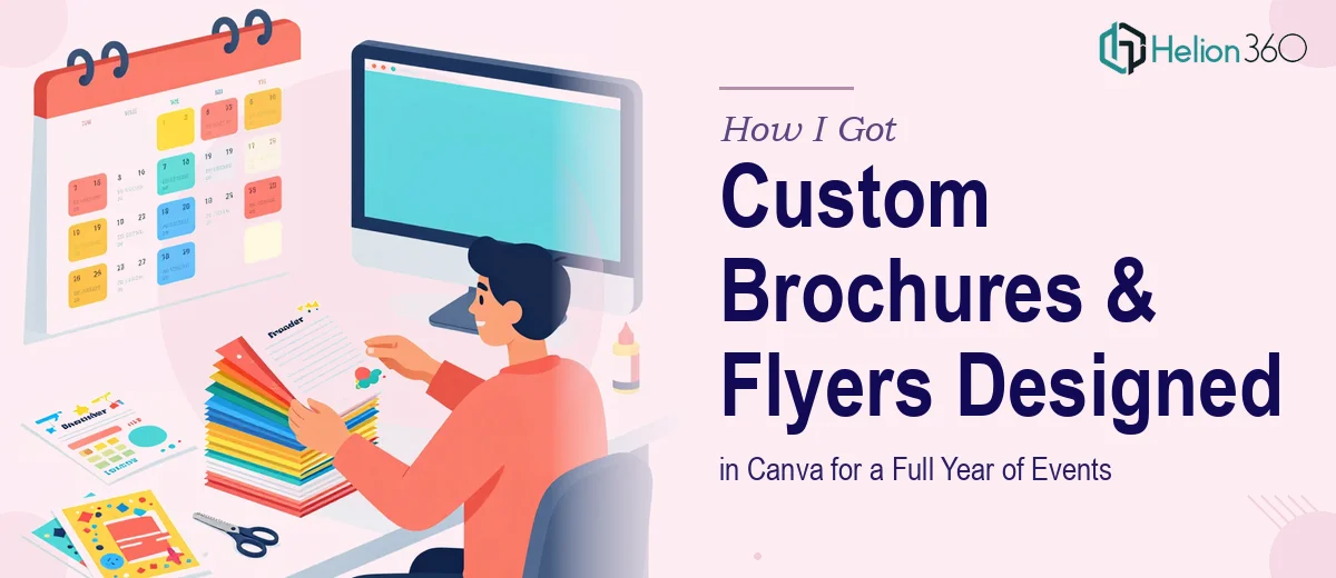 How I Got Custom Brochures and Flyers Designed in Canva for a Full Year of Events