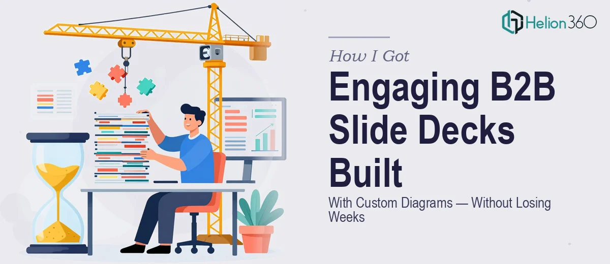 How I Got Engaging B2B Slide Decks Built With Custom Diagrams — Without Losing Weeks to It