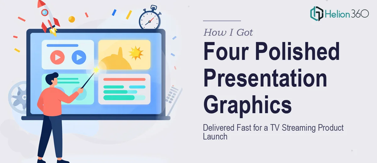 How I Got Four Polished Presentation Graphics Delivered Fast for a TV Streaming Product Launch