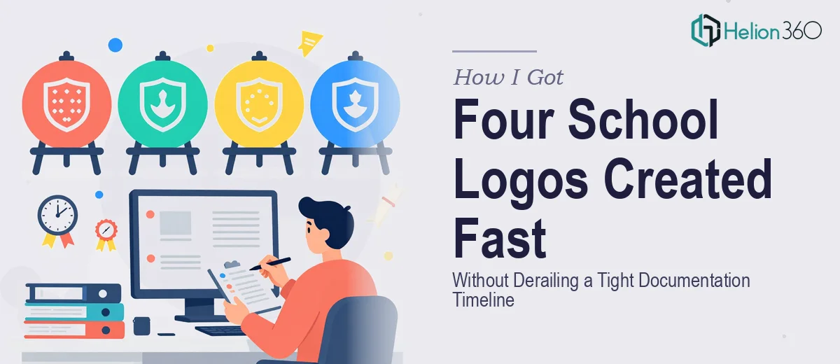 How I Got Four School Logos Created Fast Without Derailing a Tight Documentation Timeline