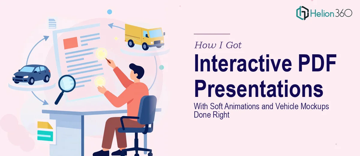 How I Got Interactive PDF Presentations With Soft Animations and Vehicle Mockups Done Right