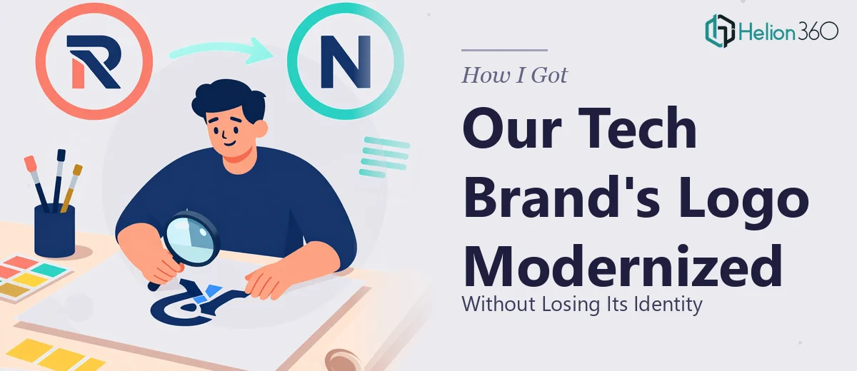 How I Got Our Tech Brand's Logo Modernized Without Losing Its Identity