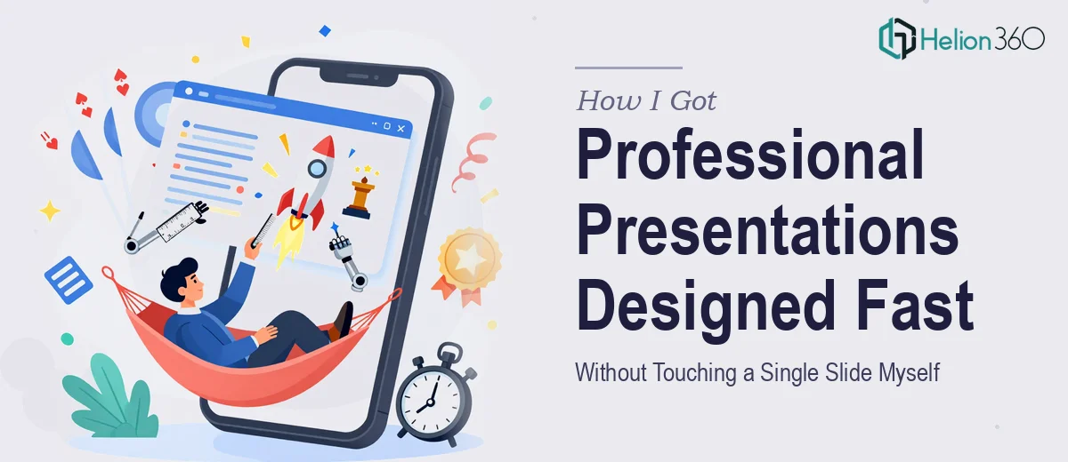 How I Got Professional Launch Event Presentations Designed Fast — Without Touching a Single Slide Myself