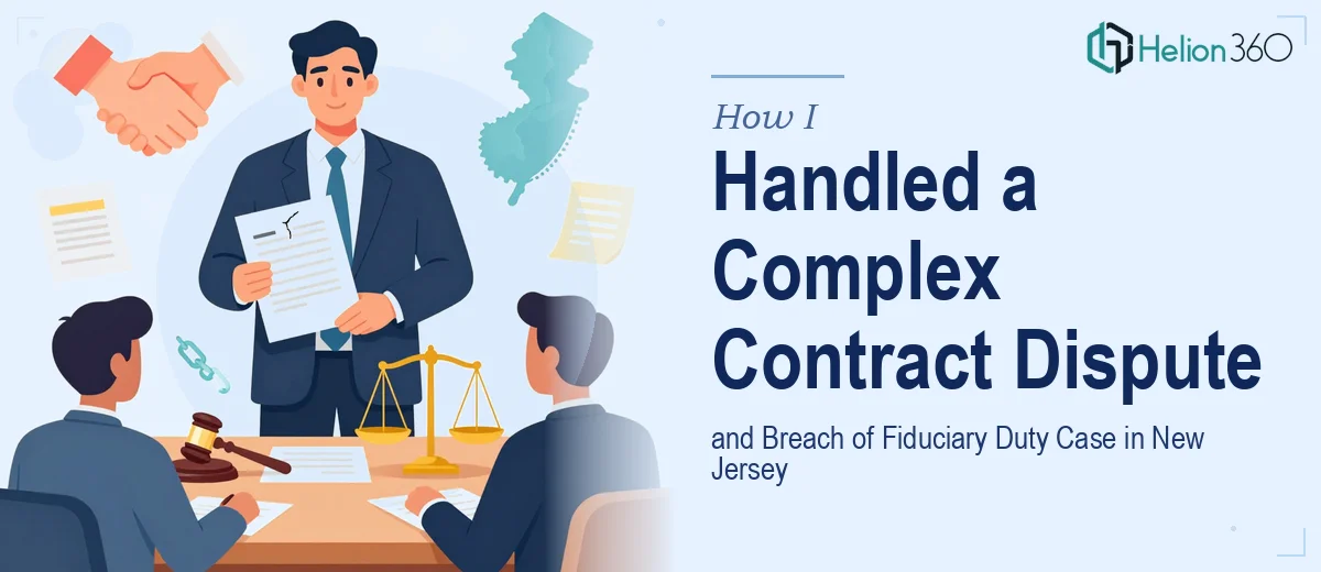 How I Handled a Complex Contract Dispute and Breach of Fiduciary Duty Case in New Jersey