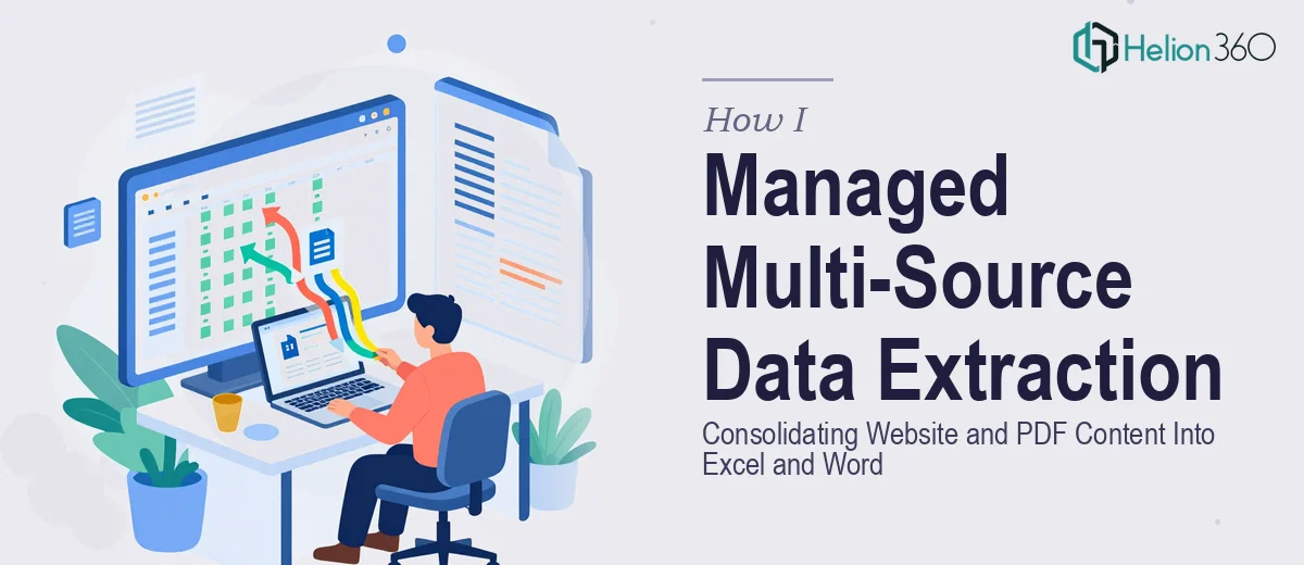 How I Managed Multi-Source Data Extraction: Consolidating Website and PDF Content Into Excel and Word