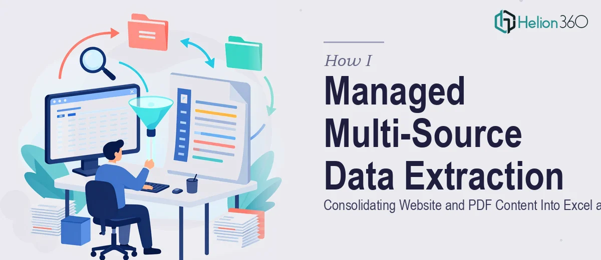 How I Managed Multi-Source Data Extraction: Consolidating Website and PDF Content Into Excel and Word