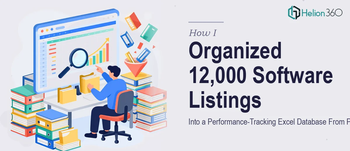 How I Organized 12,000 Software Listings Into a Performance-Tracking Excel Database From Pitchbook Data