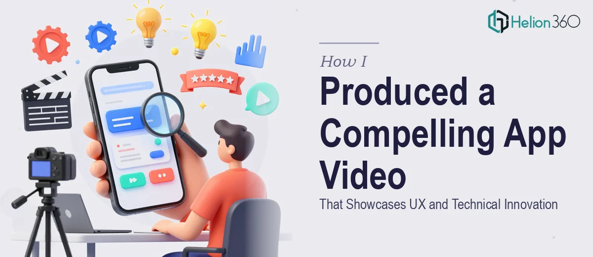 How I Produced a Compelling Mobile App Video Presentation That Showcases User Experience and Technical Innovation