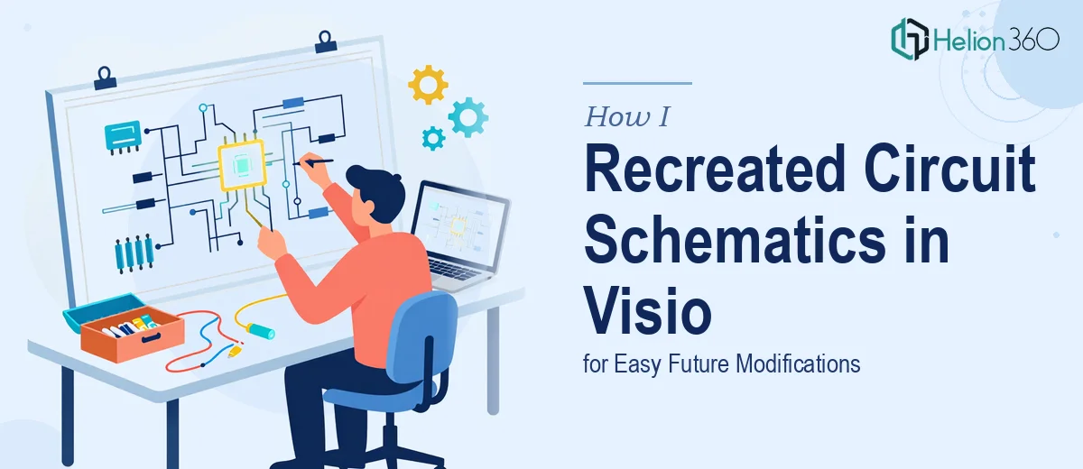 How I Recreated Electrical Circuit Schematics in Visio for Easy Future Modifications