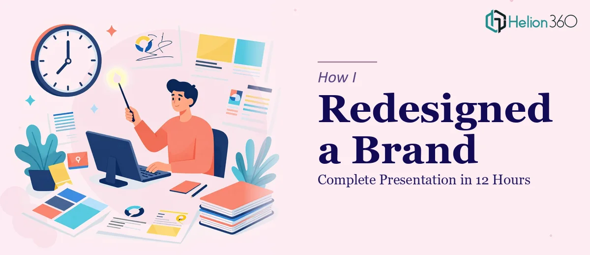 How I Redesigned a Complete Brand Presentation in 12 Hours