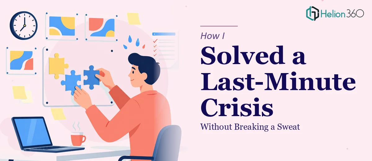 How I Solved a Same-Day Presentation Crisis Without Breaking a Sweat