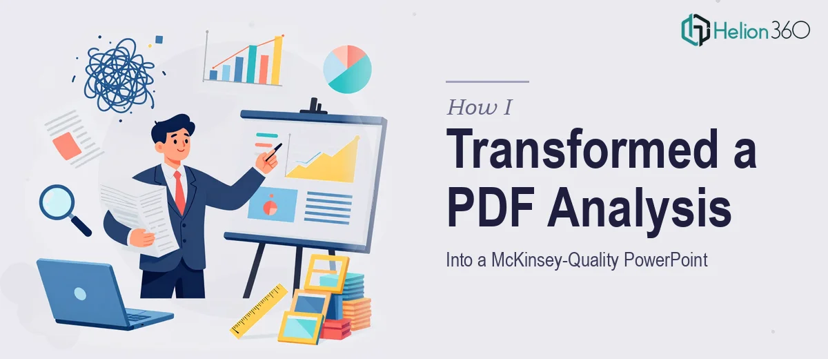 How I Transformed a Dense PDF Analysis Into a McKinsey-Quality PowerPoint Presentation