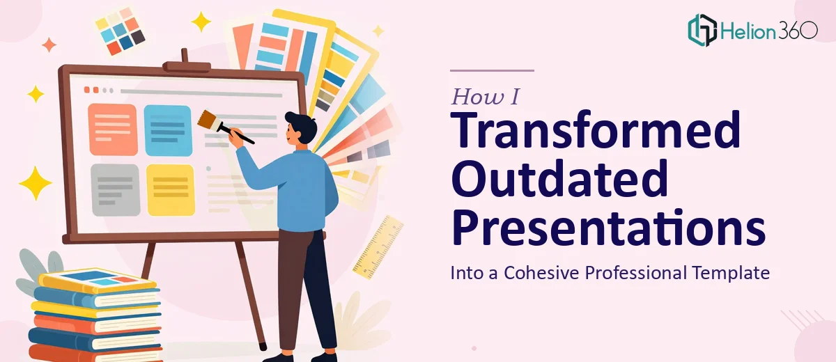 How I Transformed Outdated PowerPoint Presentations Into a Cohesive Professional Template