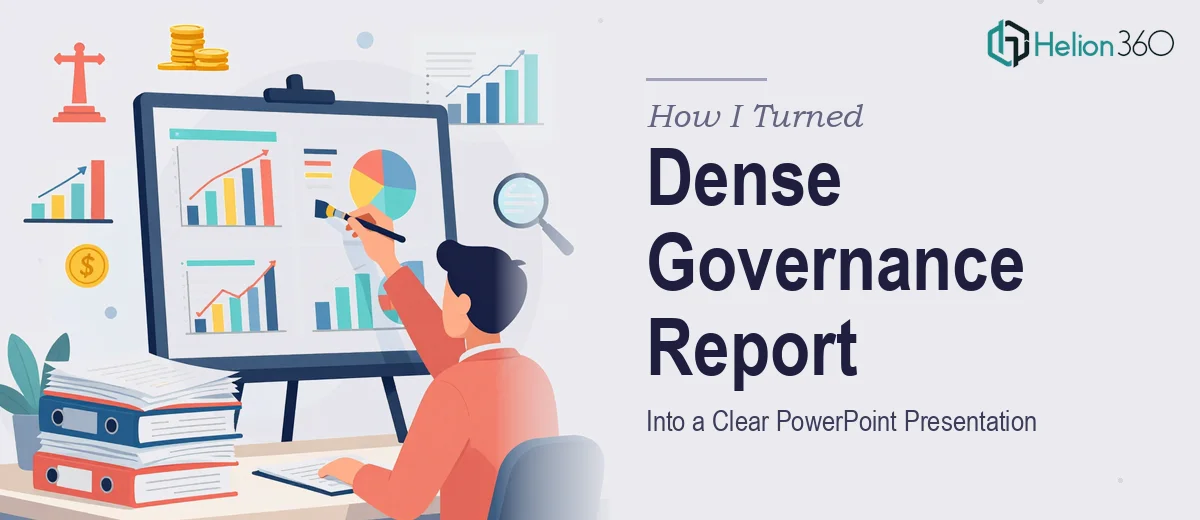 How I Turned a Dense Governance and Investment Prioritization Report Into a Clear PowerPoint Presentation