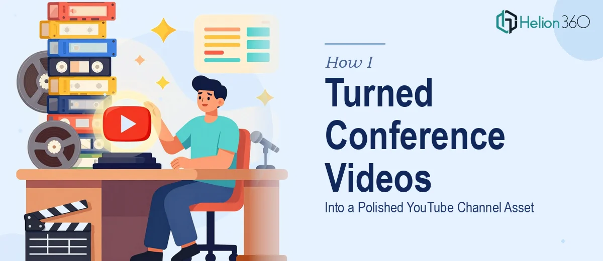 How I Turned a Library of Conference Presentation Videos Into a Polished YouTube Channel Asset