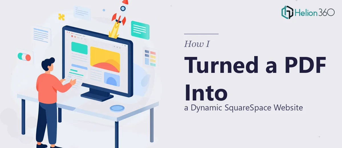 How I Turned a PDF Presentation Into a Dynamic SquareSpace Website